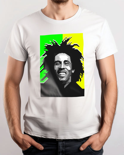 Bob Marley Reggae Icon Blackwhite - @Artkreator