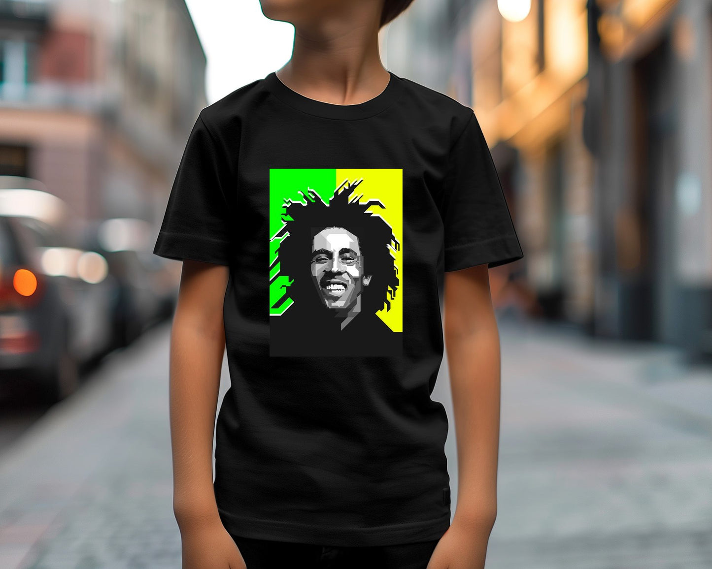 Bob Marley Reggae Icon Blackwhite - @Artkreator