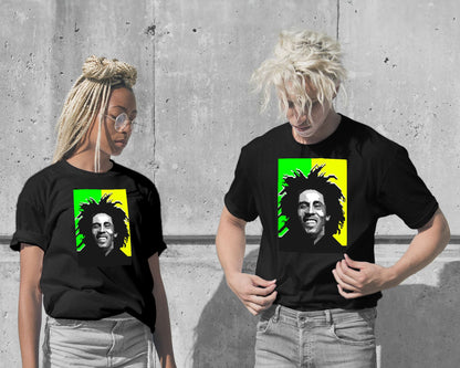 Bob Marley Reggae Icon Blackwhite - @Artkreator