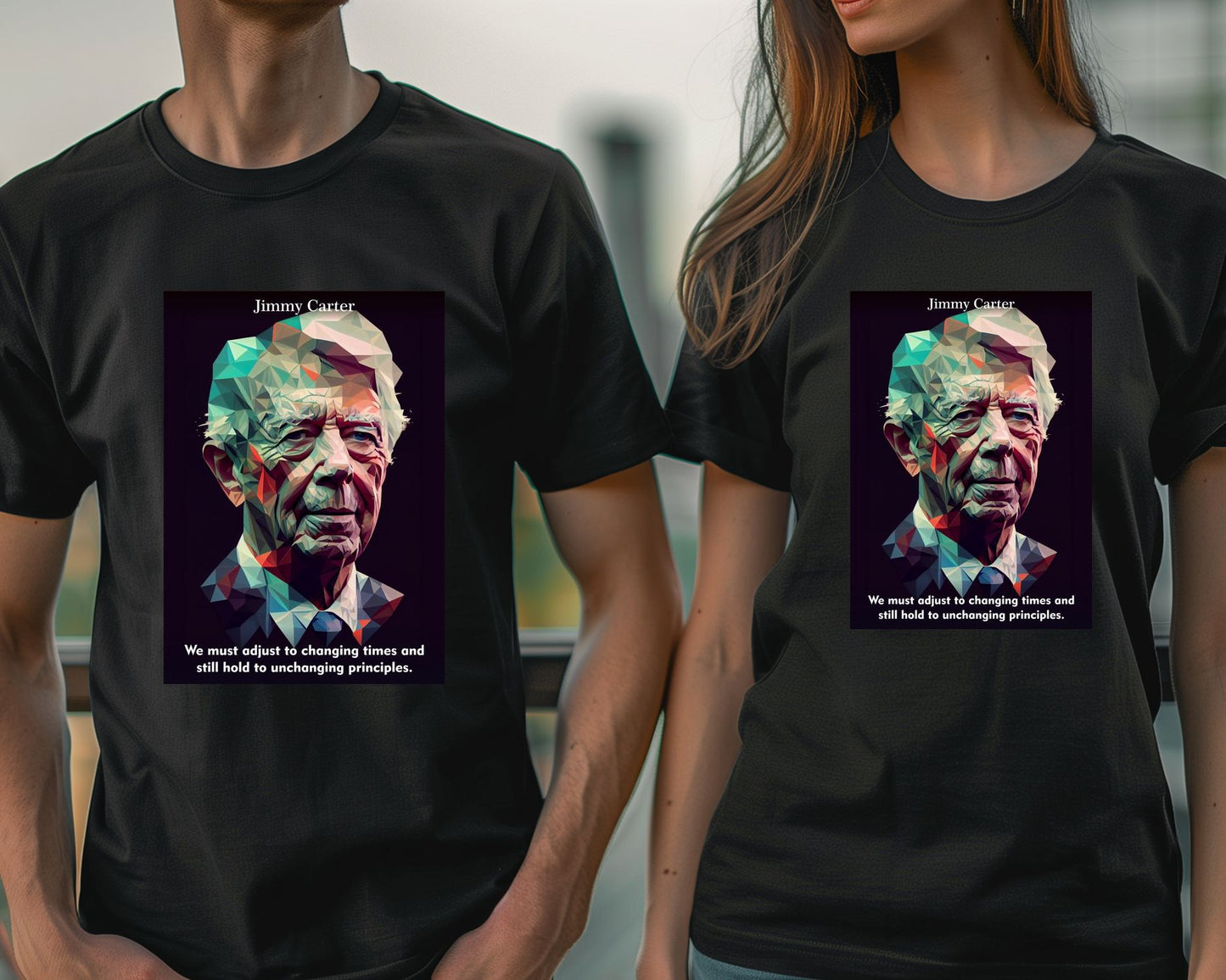 Jimmy Carter Low Poly - @WpapArtist