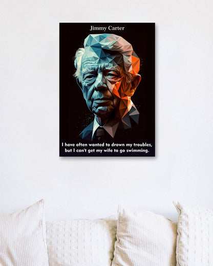 Jimmy Carter Pop Art - @WpapArtist