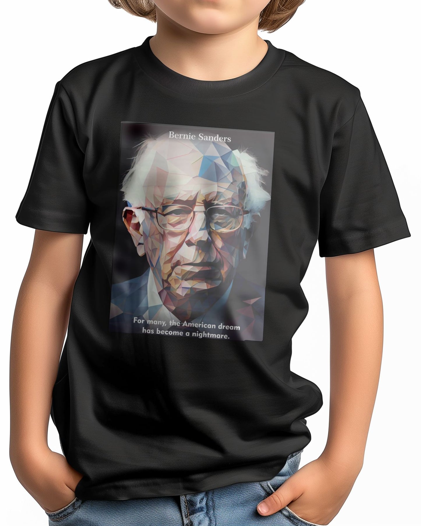 Bernie Sanders Quotes Low Poly - @WpapArtist