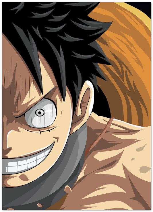 Anime Luffy One Piece - @WpapArtist