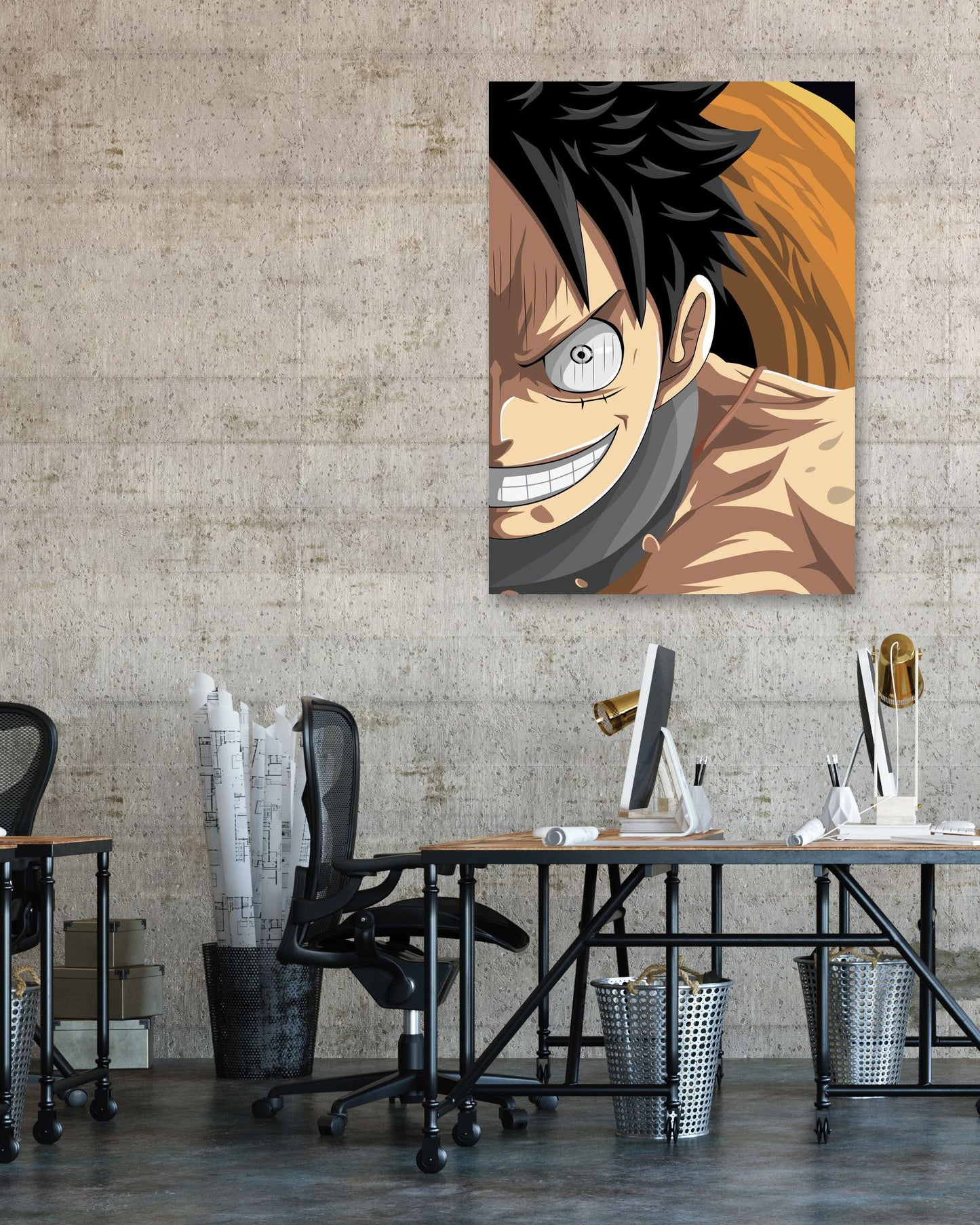 Anime Luffy One Piece - @WpapArtist