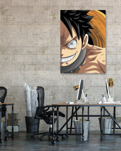 Anime Luffy One Piece - @WpapArtist