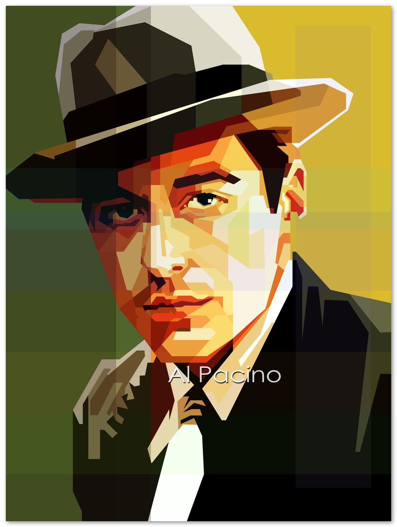 Al Pacino Vintage Portrait - @Artkreator