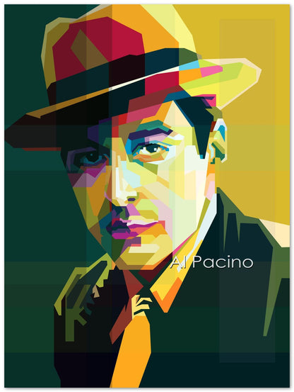 Al Pacino Pop Art WPAP - @Artkreator