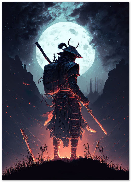 Samurai warrior conquer the fight - @Onexstudio