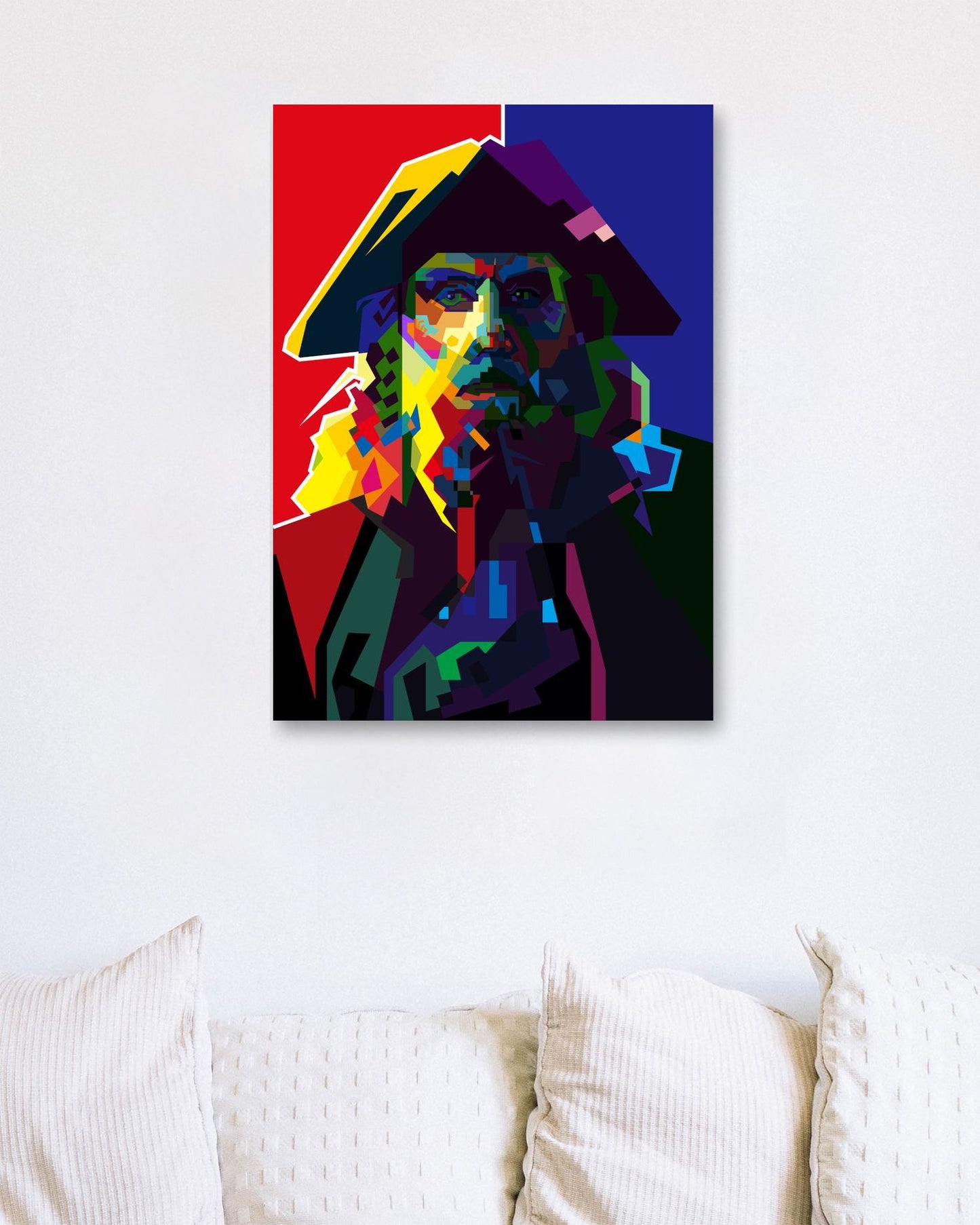 Al Pacino Blackbeard Character Pop Art WPAP - @Artkreator