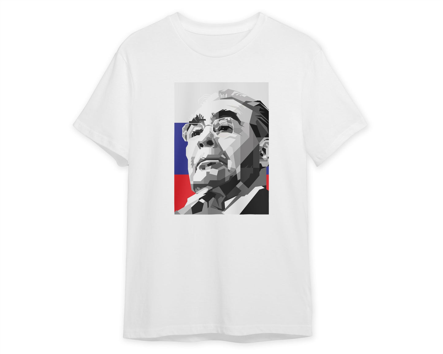 Leonid Brezhnev Blackwhite Portrait - @Artkreator