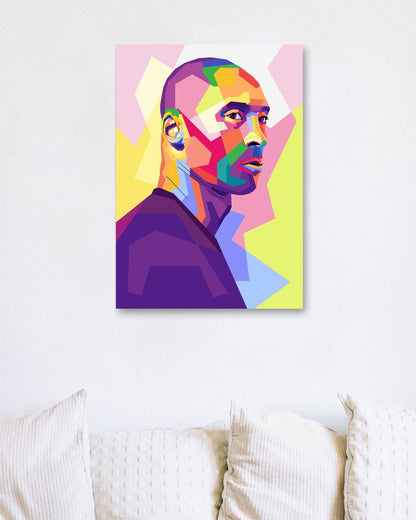 kobe bryant wpap pop art - @hikenthree