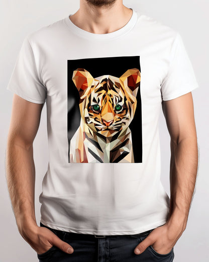 cute baby tiger nursery animal - @Artnesia