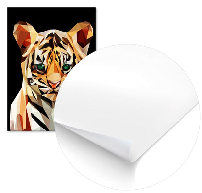 cute baby tiger nursery animal - @Artnesia