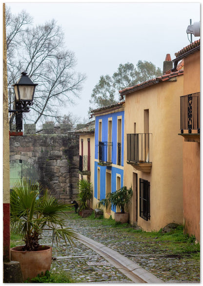 La casa de fachada azul de Granadilla - @filmload