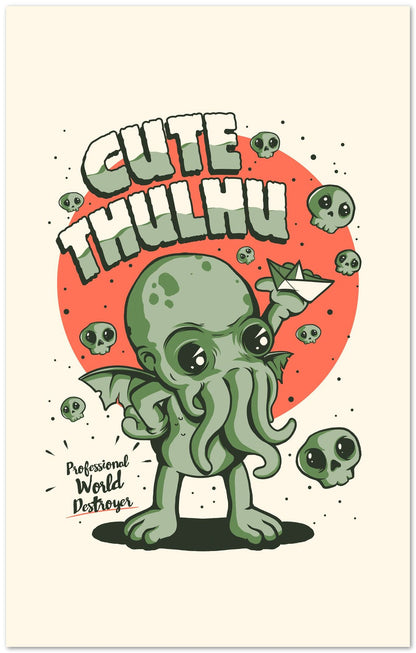 Cutethulhu - @Ilustrata