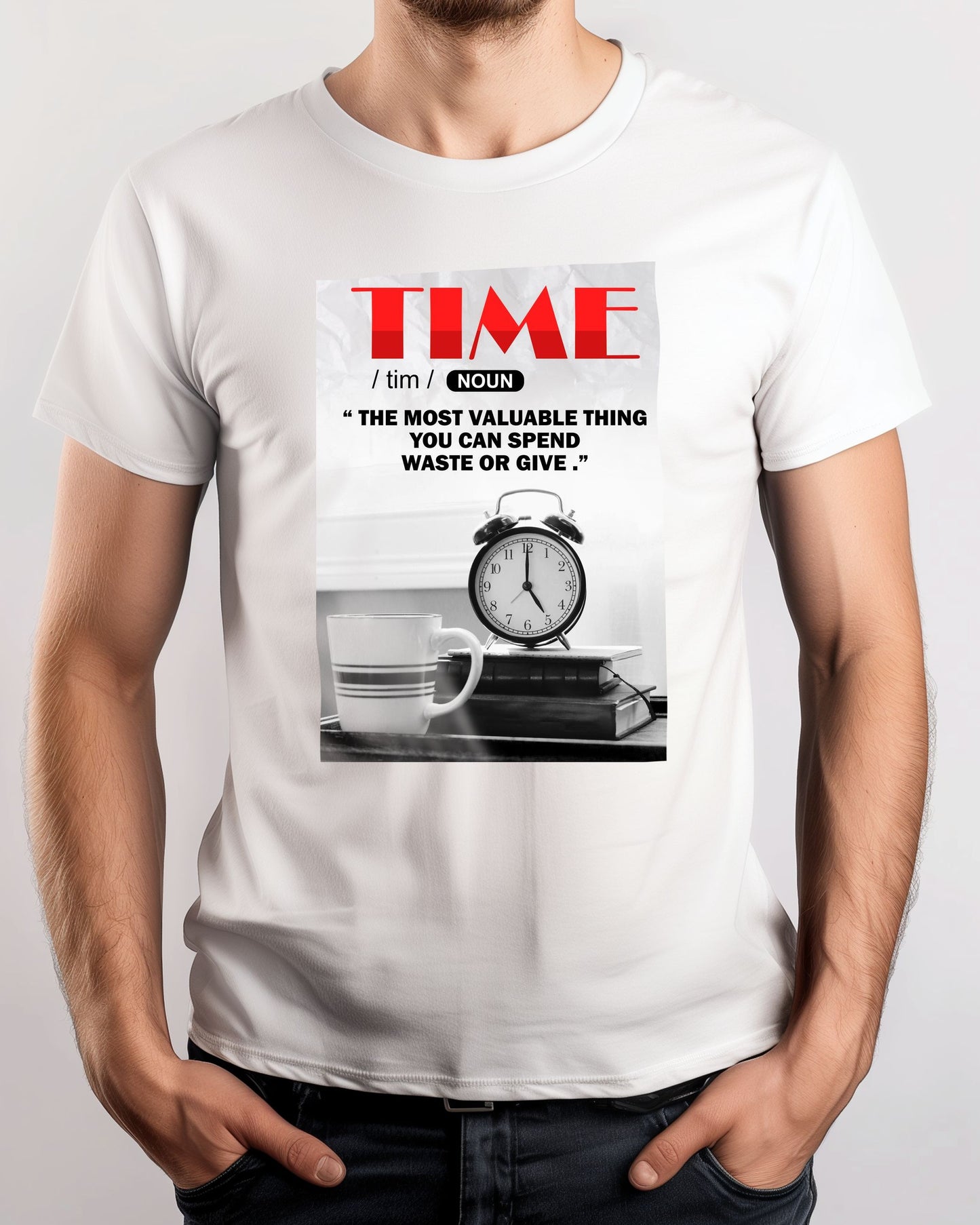 Time Is The Most Valuable Thing - @ColorizeStudio