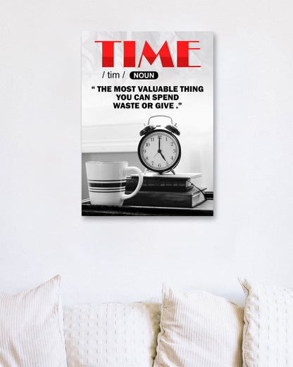 Time Is The Most Valuable Thing - @ColorizeStudio