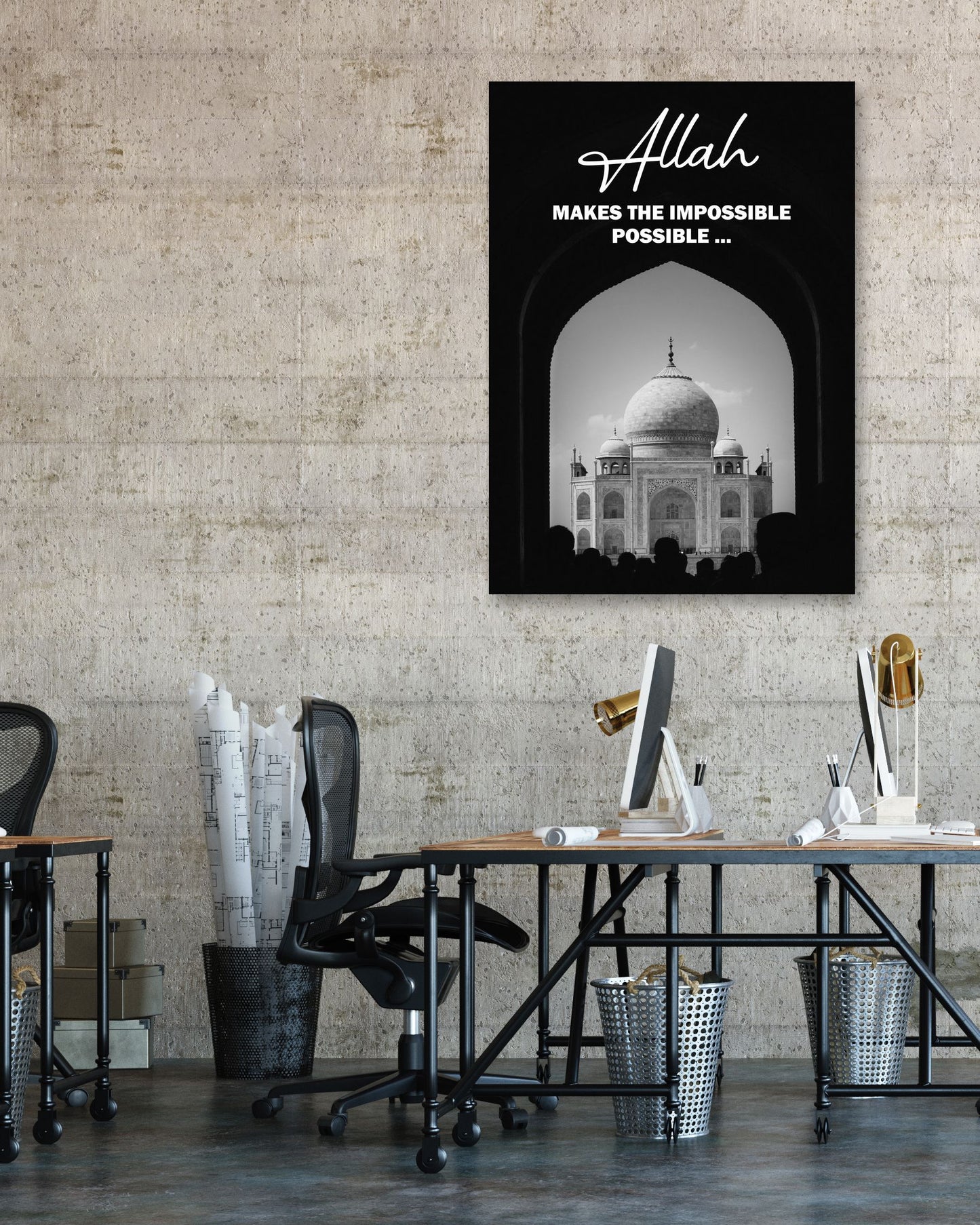 Allah Makes The Impossible Possible - @ColorizeStudio