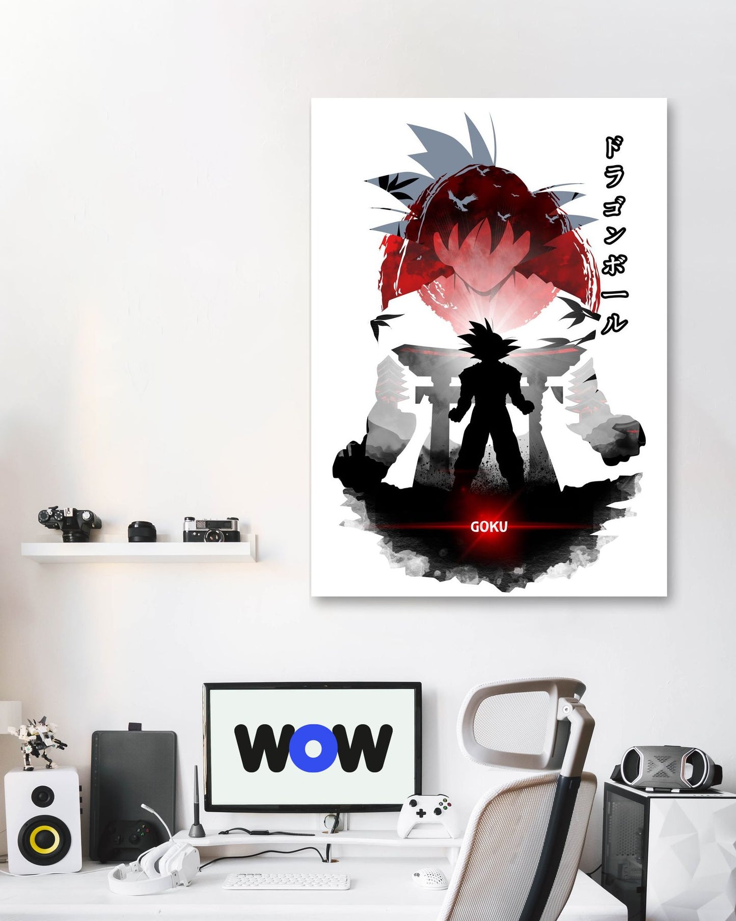 goku japanese minimalist - @UciStudio