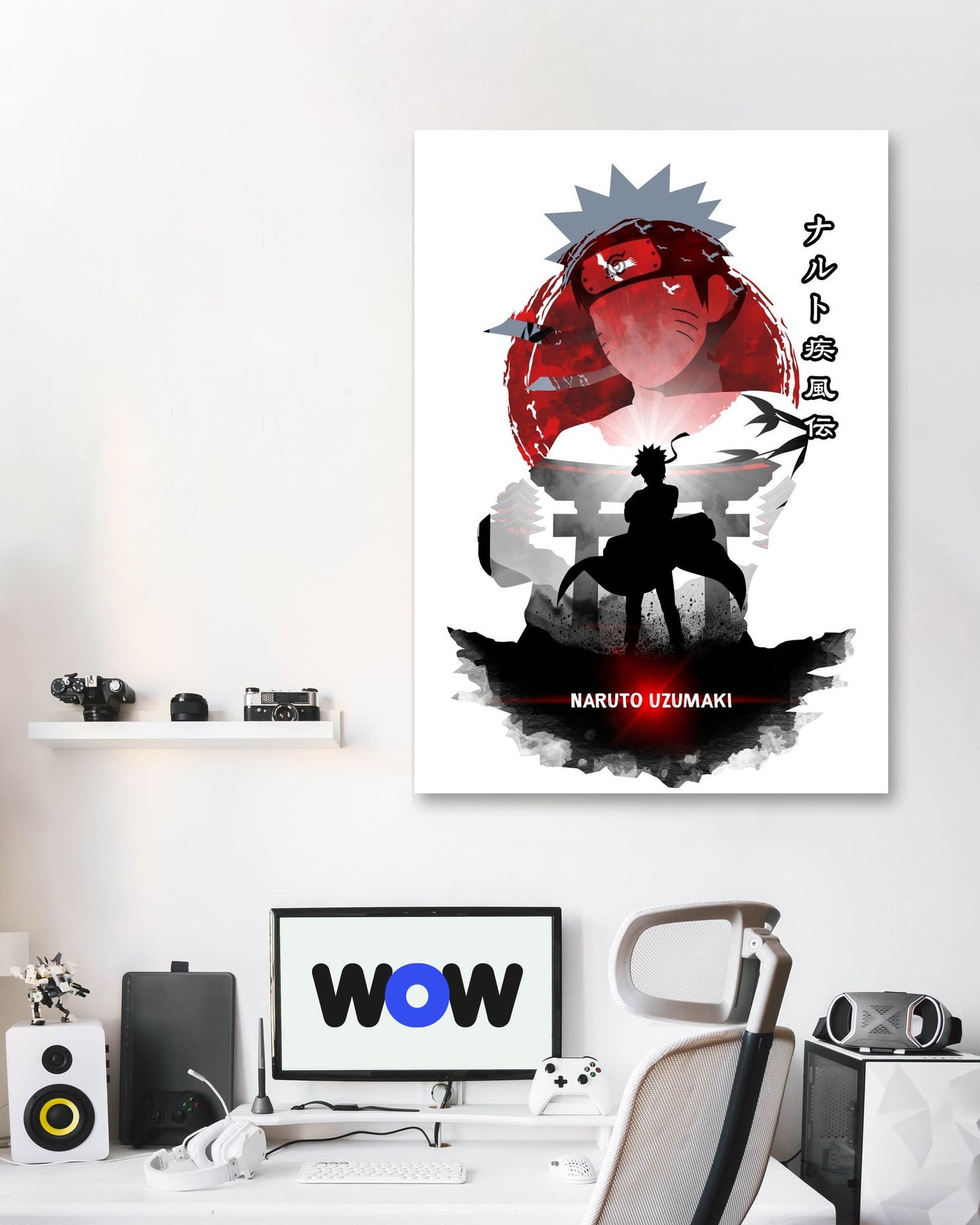 naruto japanse minimalist - @UciStudio