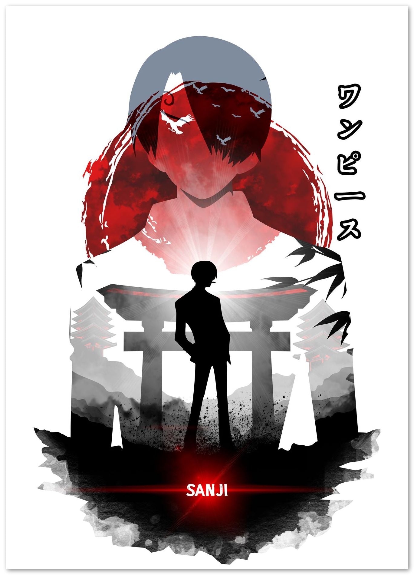 sanji japanese minimalist - @UciStudio