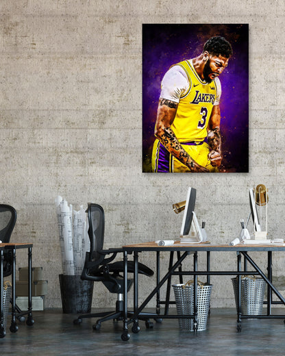 Splatter Anthony Davis - @4147_design