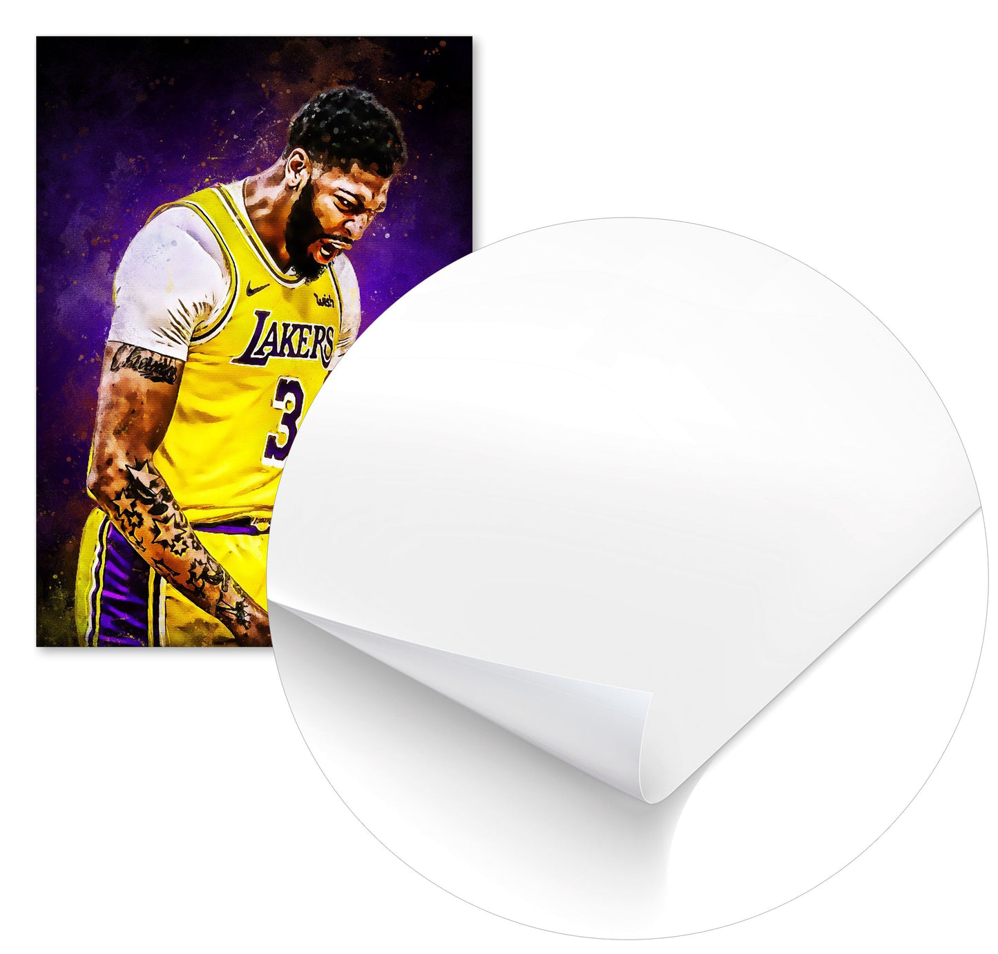 Splatter Anthony Davis - @4147_design