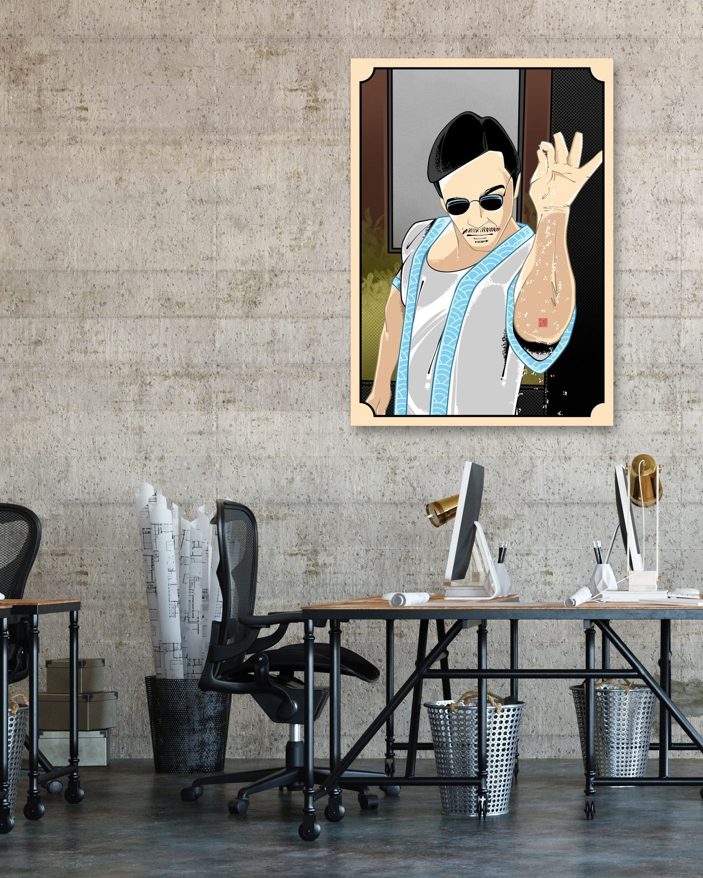 Salt bae meme - @UtawiStudio