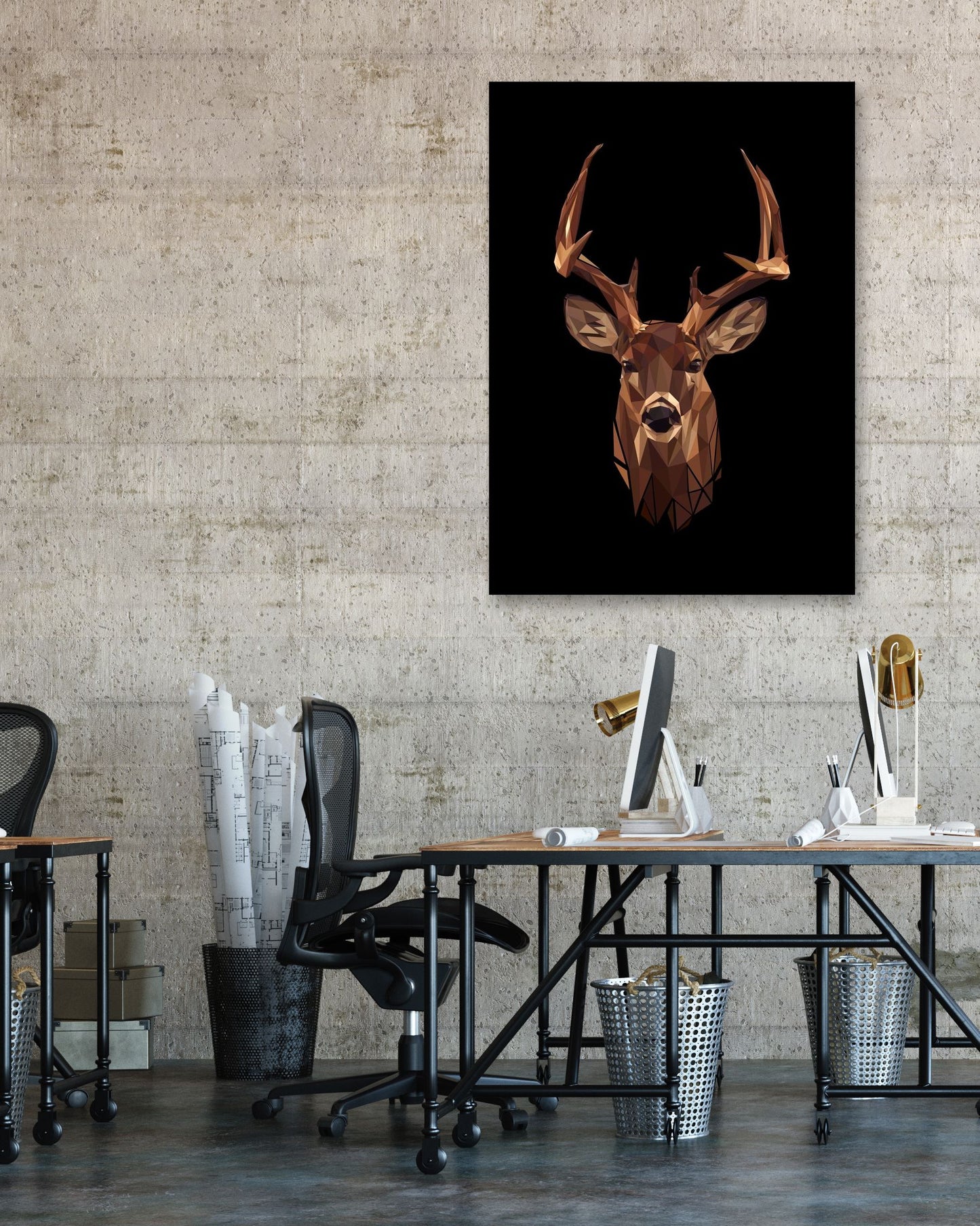 nursery animal deer - @Artnesia