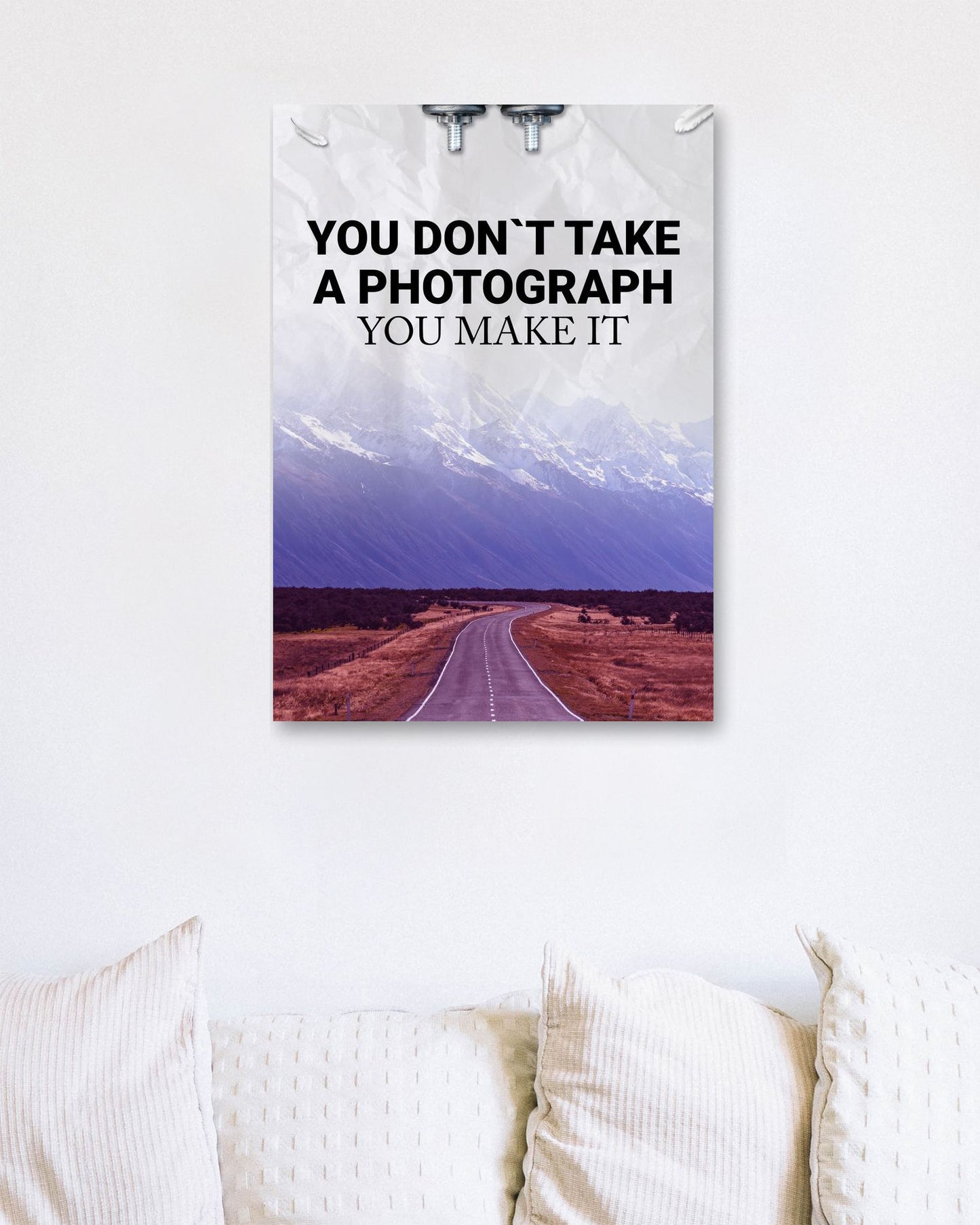 You Don`t Take A Photograph You Make It - @ColorizeStudio