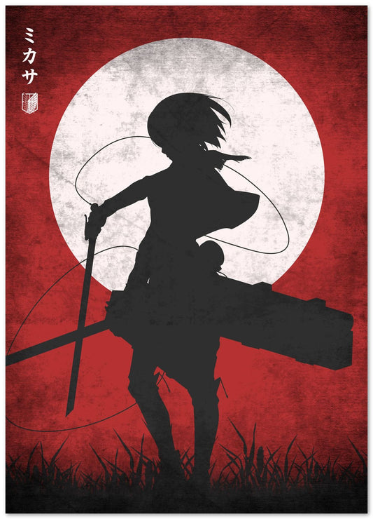 Mikasa - @saufahaqqi
