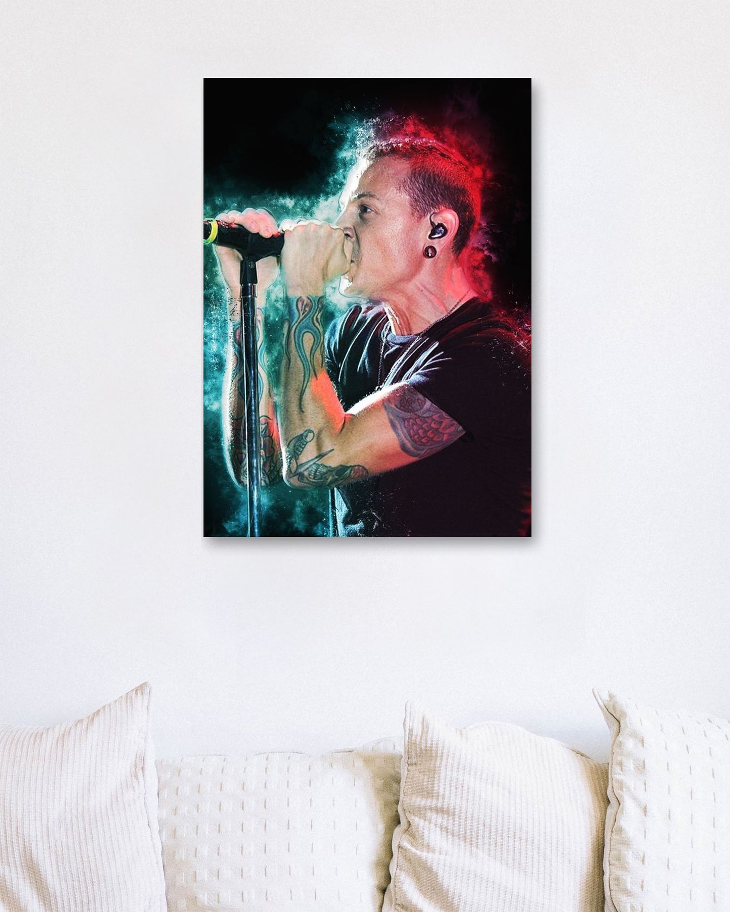 Chester bennington colorful - @SanDee15