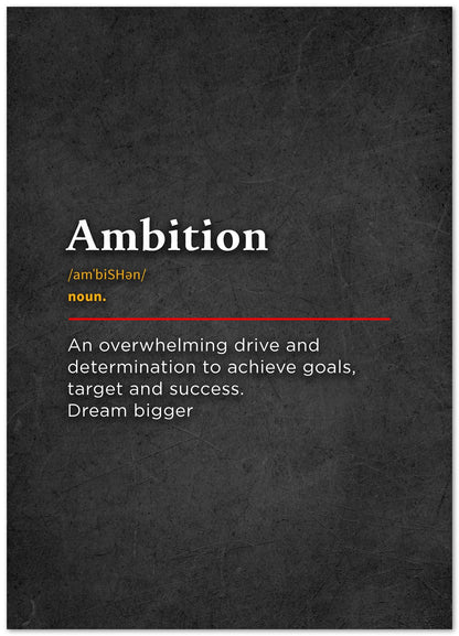 Ambition Motivational - @MERCHERO