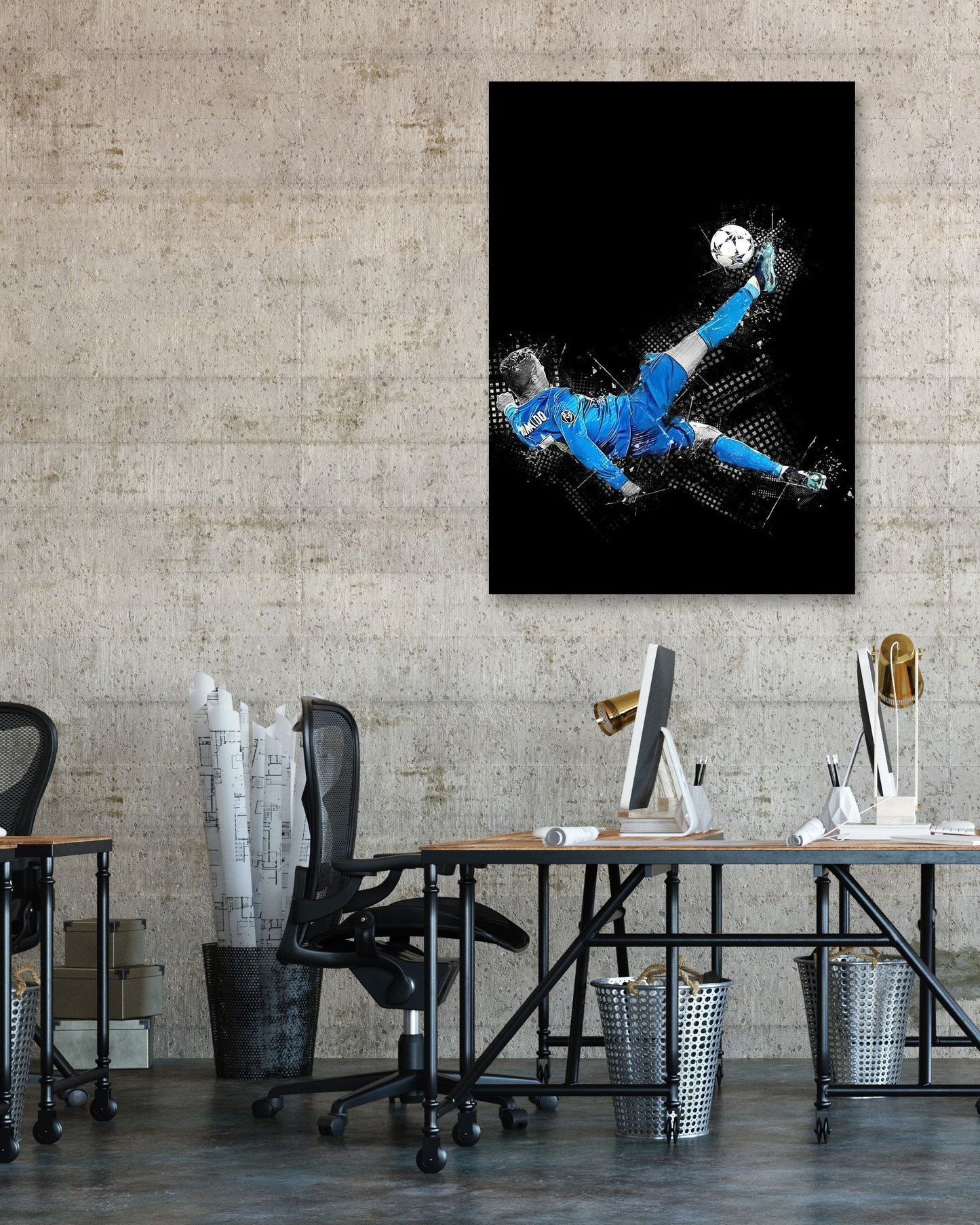 Christian Ronaldo paintings - @SanDee15