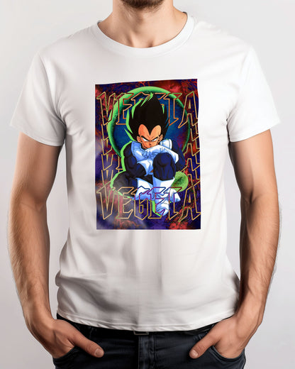 DBZ Vegeta sitting Classic - @SyanArt