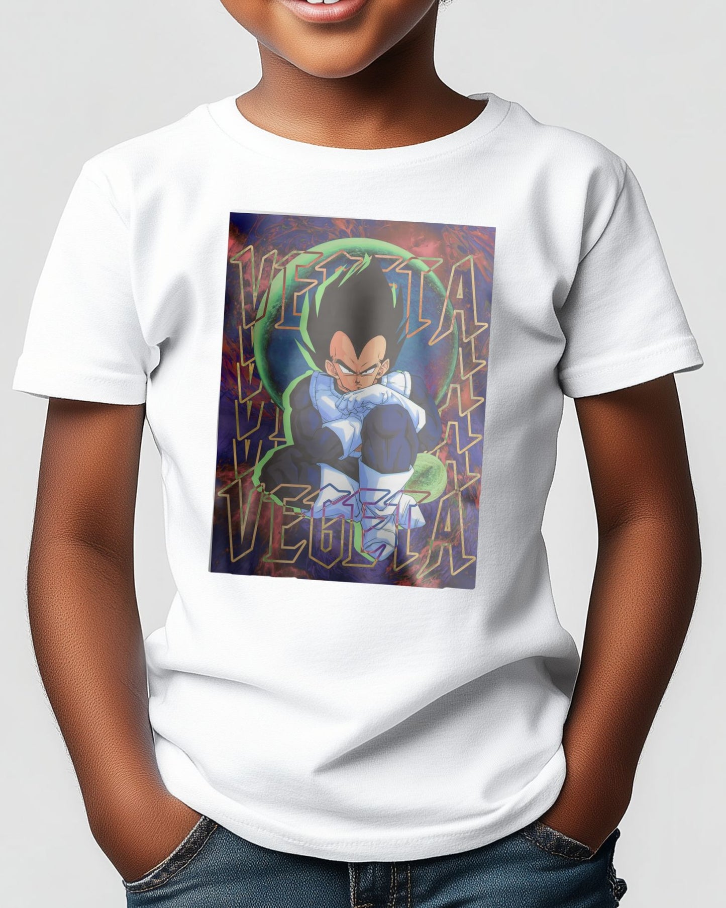 DBZ Vegeta sitting Classic - @SyanArt