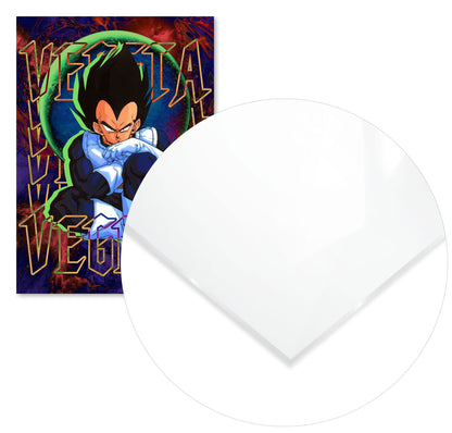 DBZ Vegeta sitting Classic - @SyanArt