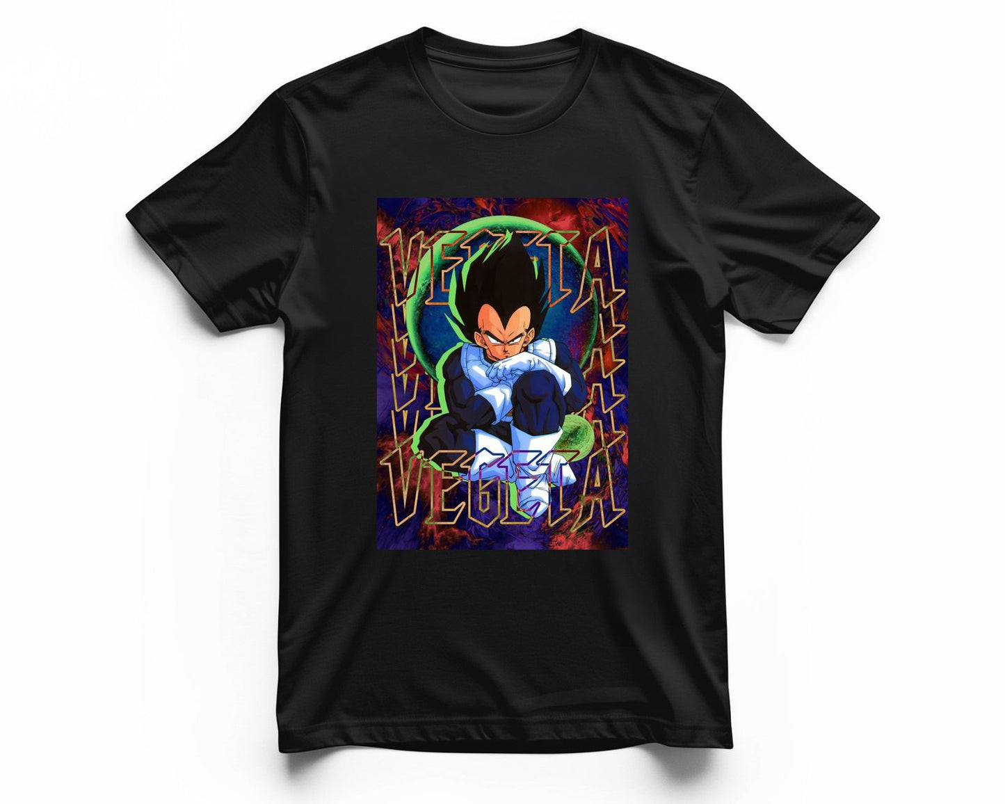 DBZ Vegeta sitting Classic - @SyanArt