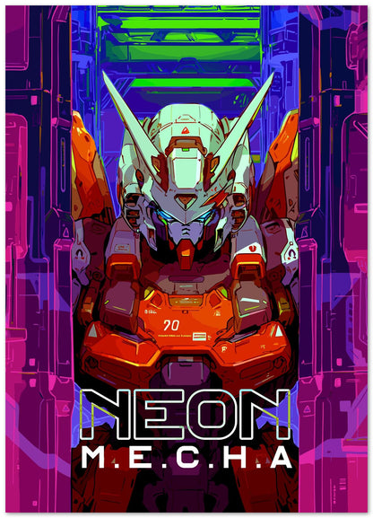 Neon Mecha Art - @SyanArt