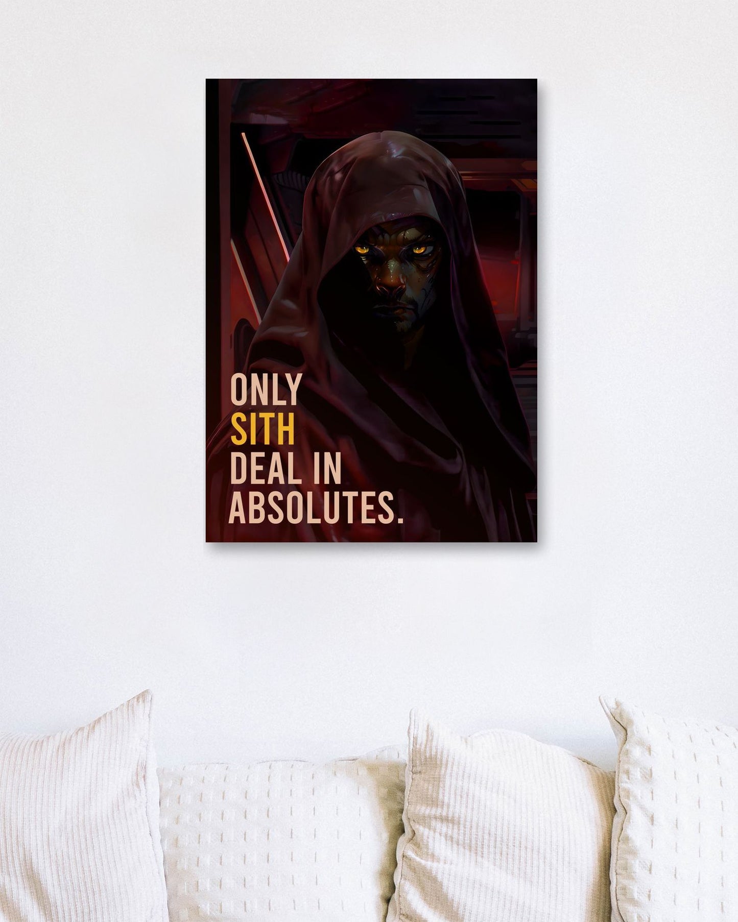 Only Sith deal in Absolutes - @SyanArt