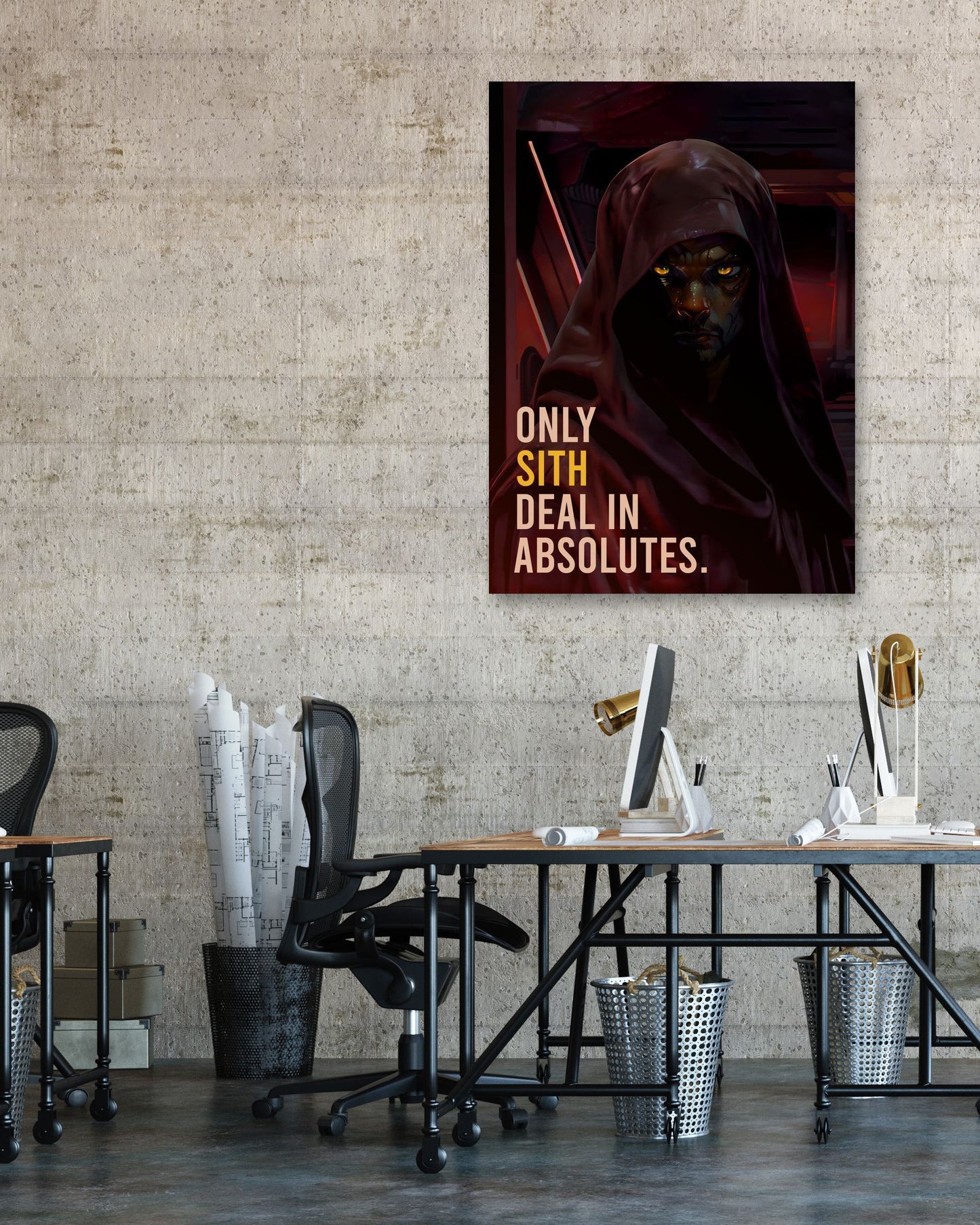 Only Sith deal in Absolutes - @SyanArt