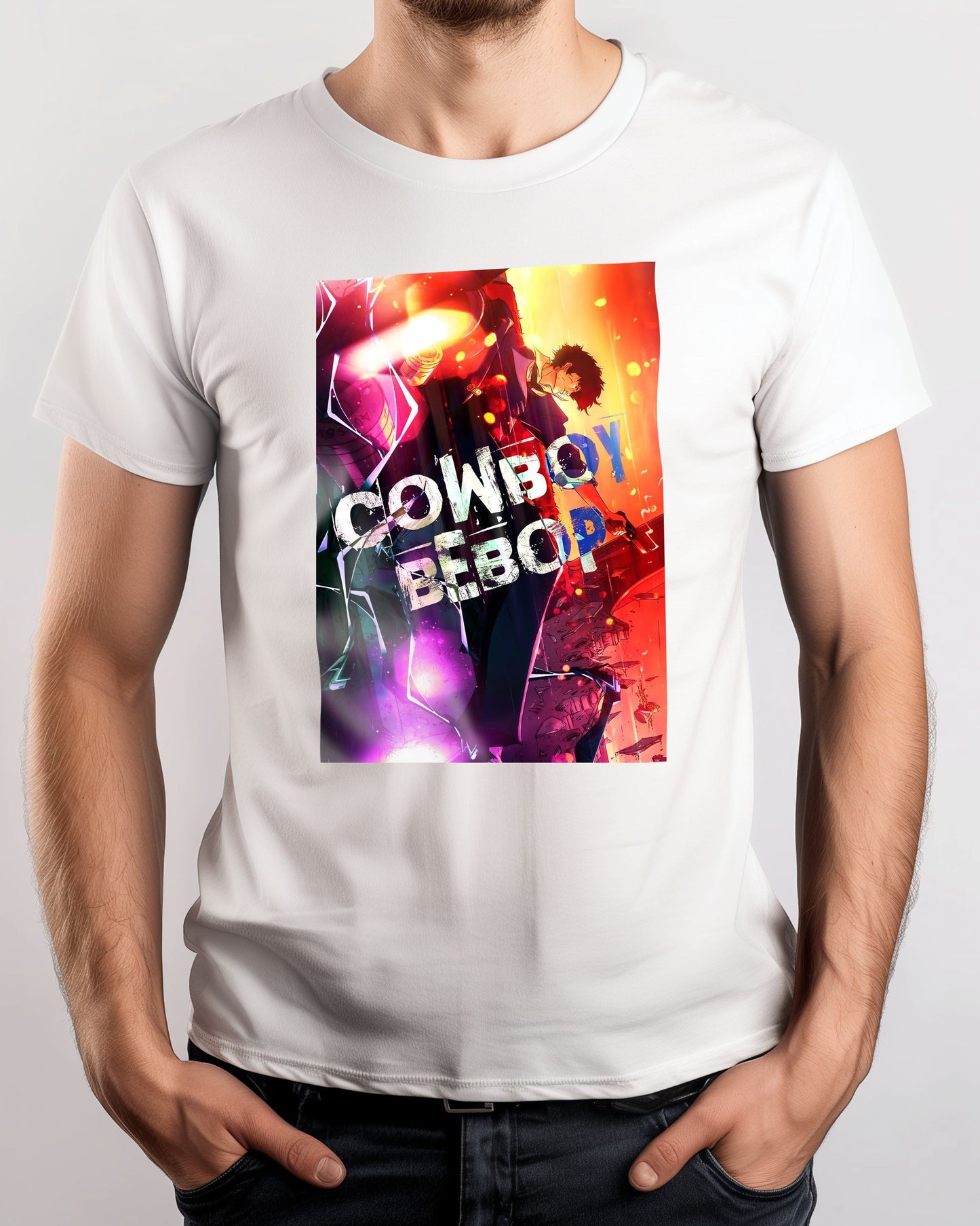 Cowboy Bebop abstract cover art - @SyanArt