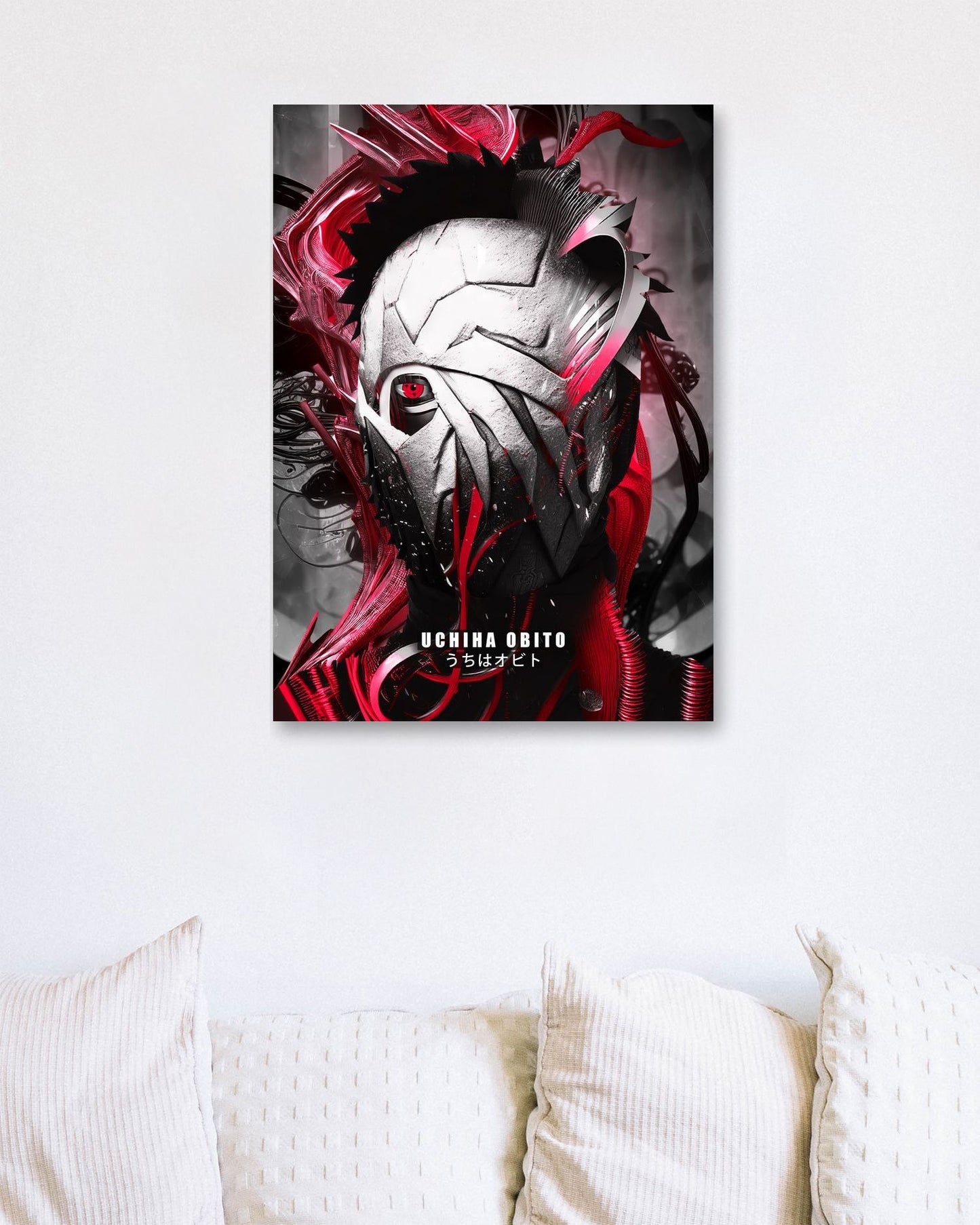 Uchiha Obito sharingan mask - @SyanArt