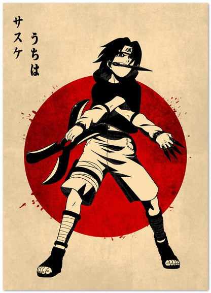 Sasuke Uchiha of naruto anime - @Sundanesense