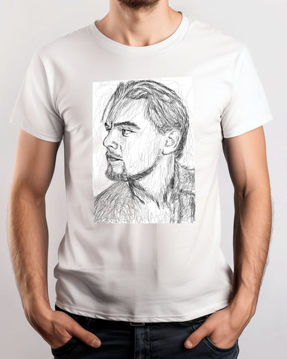 Leonardo DiCaprio Scribble Art - @Najib