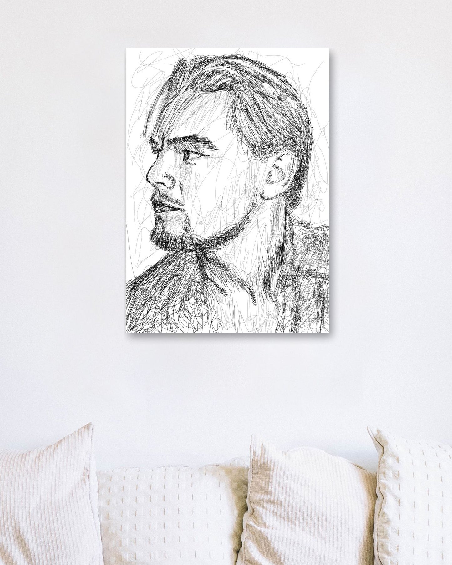 Leonardo DiCaprio Scribble Art - @Najib