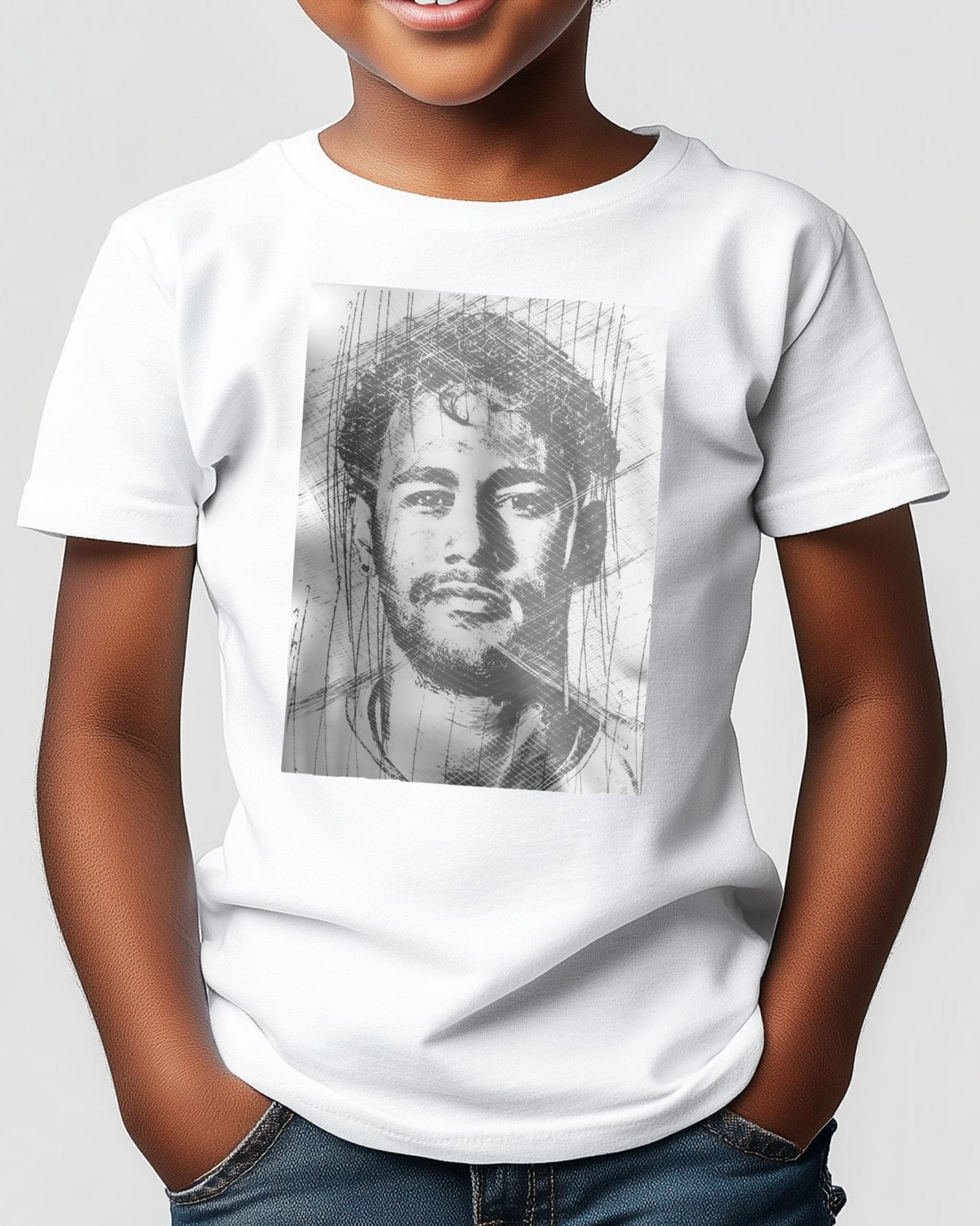 Neymar JR Pensketch Ilustration - @Najib