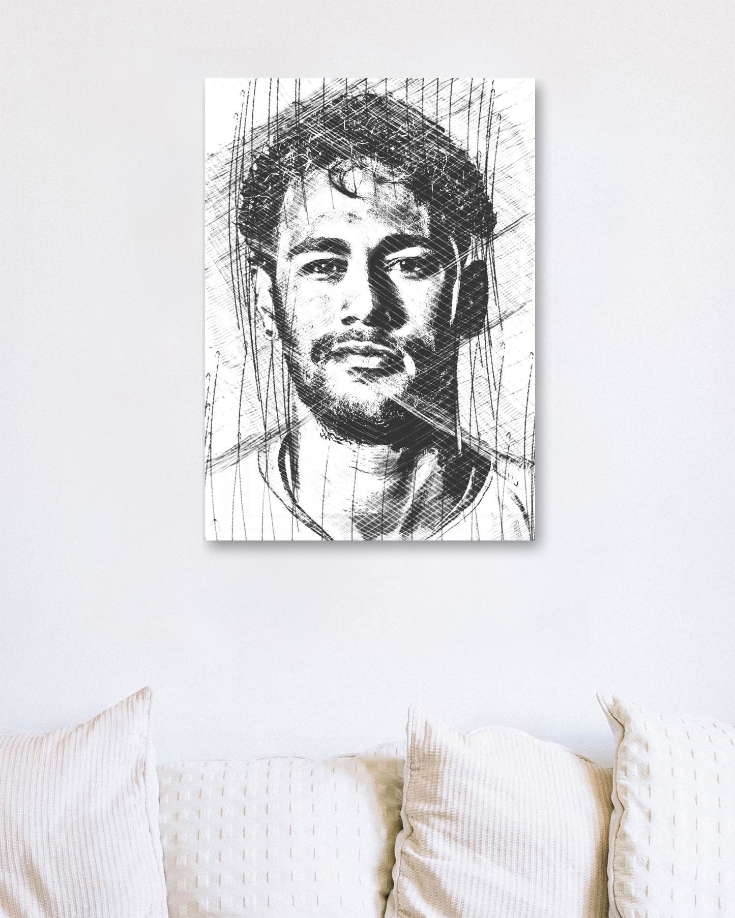 Neymar JR Pensketch Ilustration - @Najib