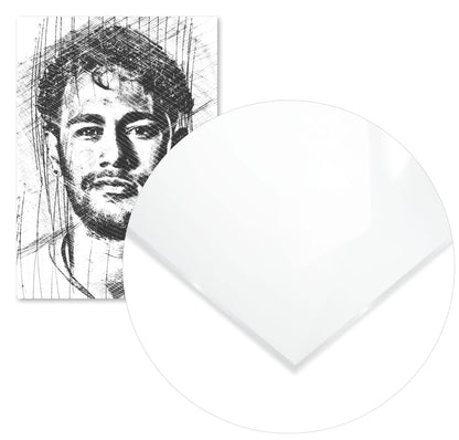 Neymar JR Pensketch Ilustration - @Najib