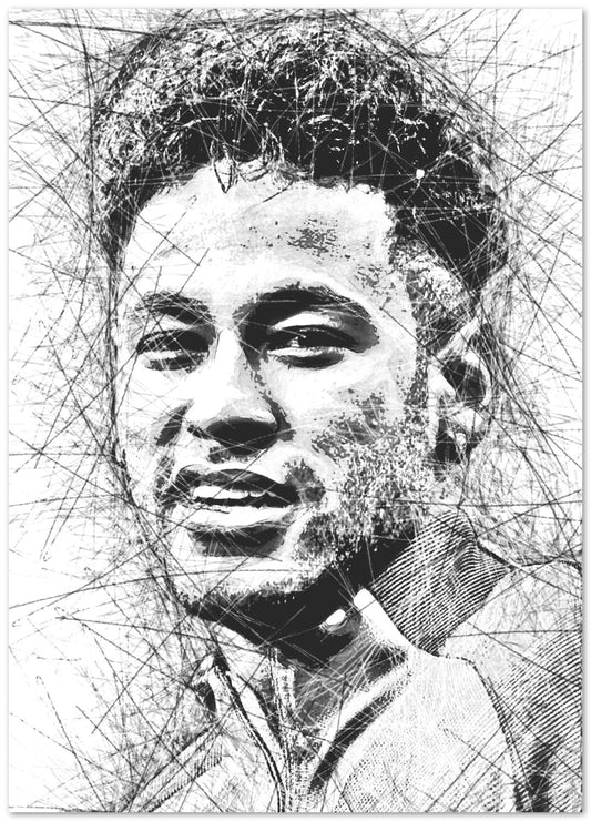 Neymar JR Pensketch - @Najib